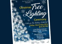 Christmas Tree Lighting Ceremony 2023 Graphic- Town of Pearl River